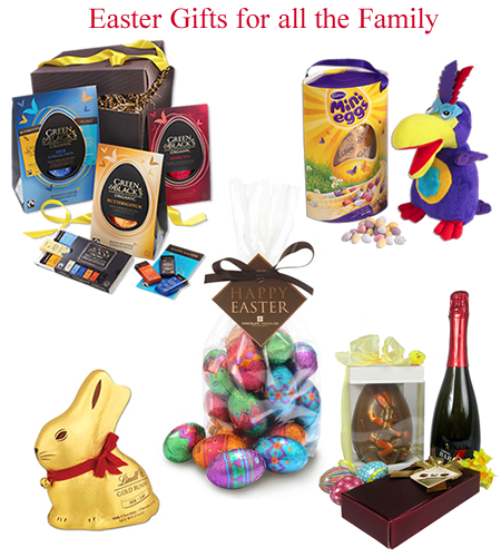 easter hampers and gifts