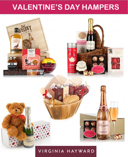 Valentine's Day gifts and pamper hampers