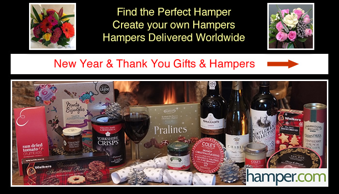 New Year Hamper Thank You Gifts Flowers and Hampers for Overseas