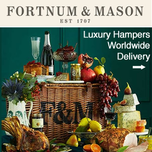 Fortnum & Mason Luxury Hampers worldwide delivery