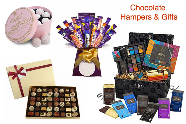 Chocolate Hamper Baskets Truffles Gift Box