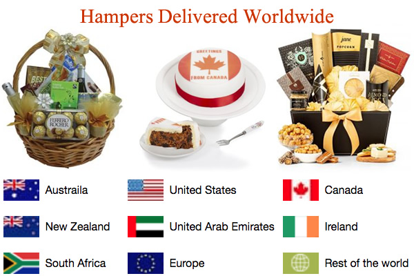 Hampers Delivered Worldwide International Hamper Delivery Service
