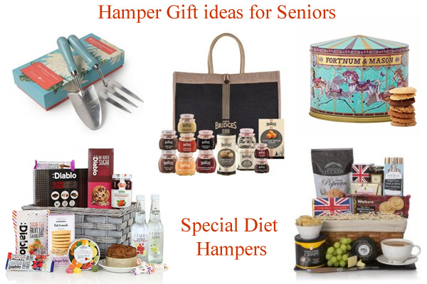 Hampers for the Elderly Pensioners & Retirement Gifts | Diabetic Gluten Free Vegan Vegetarian Hampers