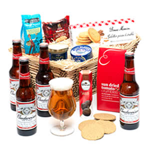 Lager Beer and Ale Hamper Basket Christmas Beer gifts